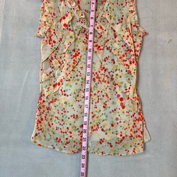 Apostrophe size 4 Sleeveless, Feminine, Polka Dot. LINED. - Picture 4 of 9